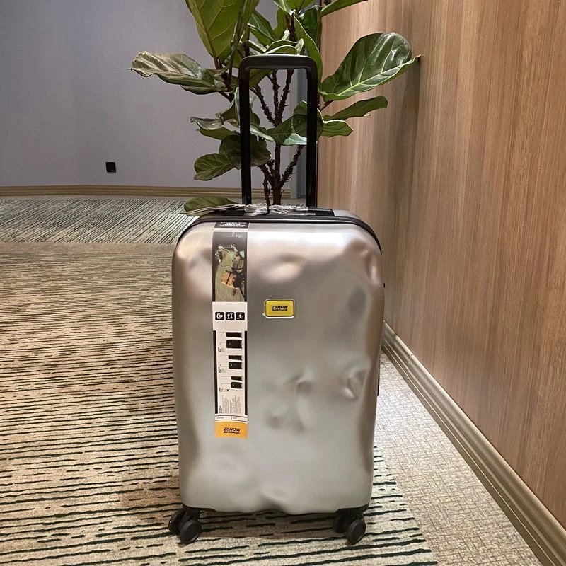 行李箱万向轮破损拉杆箱 超轻外贸出口万向轮潮流复古凹凸旅行箱