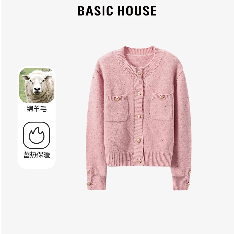 【芋总专属】BasicHouse/百家好轻暖感百搭羊毛衫B0623H5P892