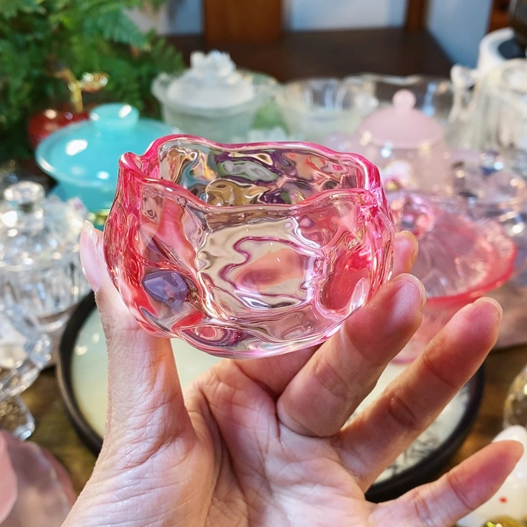 【闪购商品】，粉水晶杯