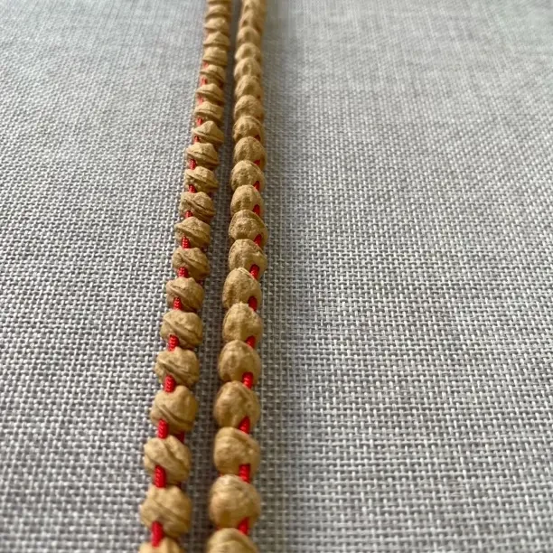 高油高密双排斜打蛇骨百香籽文玩长串手持