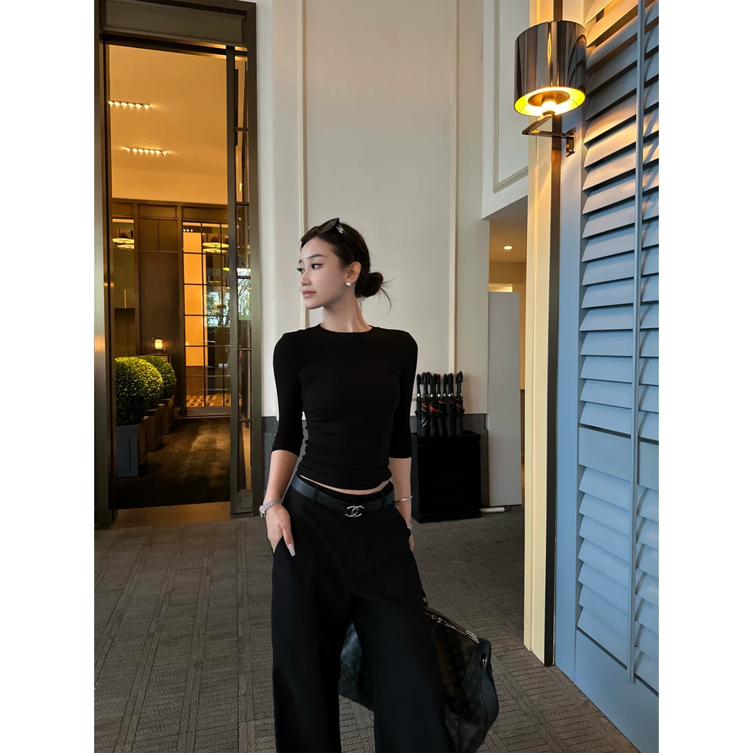 5werkwen 高智中袖轻氧t 2.0 清透版 天丝羊毛t