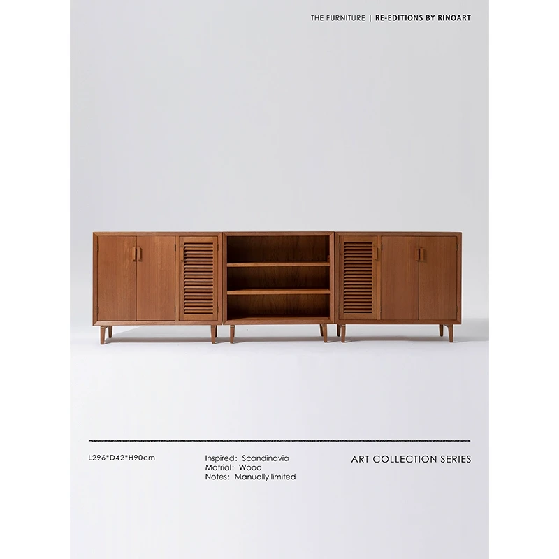 若奈家具 店主私藏款模块柜非洲奥古组合实木电视柜Vintage餐边柜