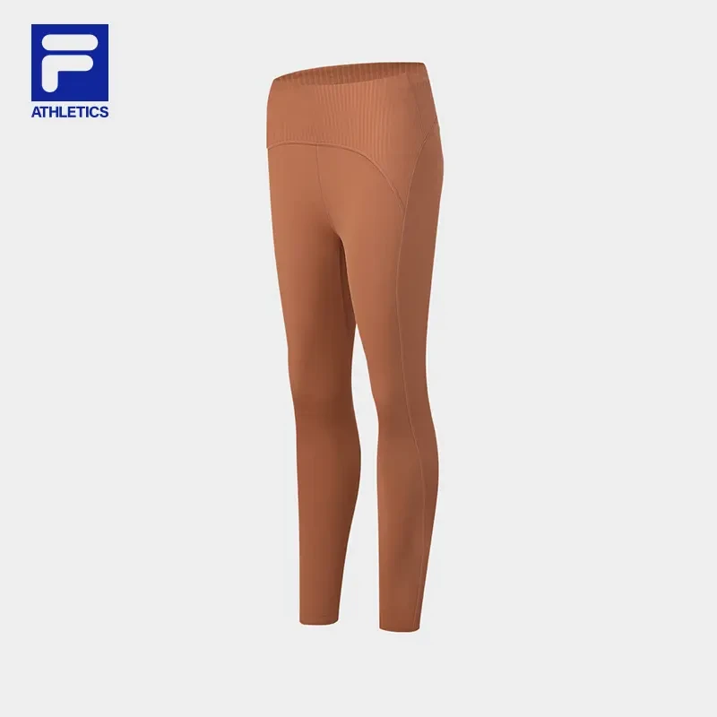 Fila/斐乐瑜伽裤【高弹舒适裸感紧身打底裤】健身鲨鱼裤