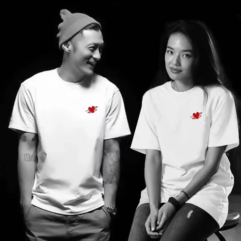 仓石一树潮牌港风休闲短袖T恤男2025年夏季宽松百搭情侣装半袖潮