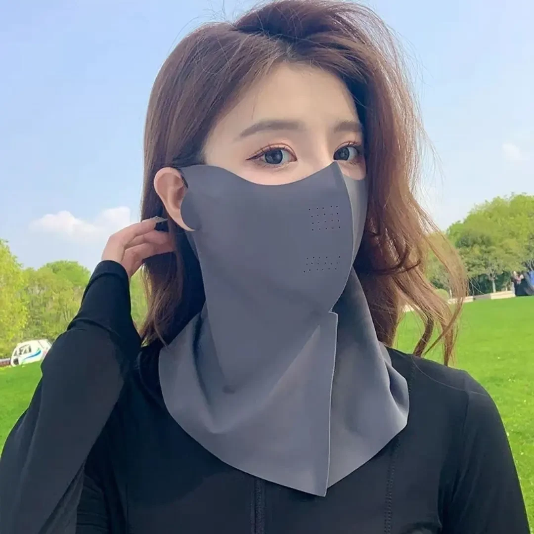 【春夏新款】防晒面罩护颈防紫外线女脸基尼冰丝透气夏季护全脸口罩