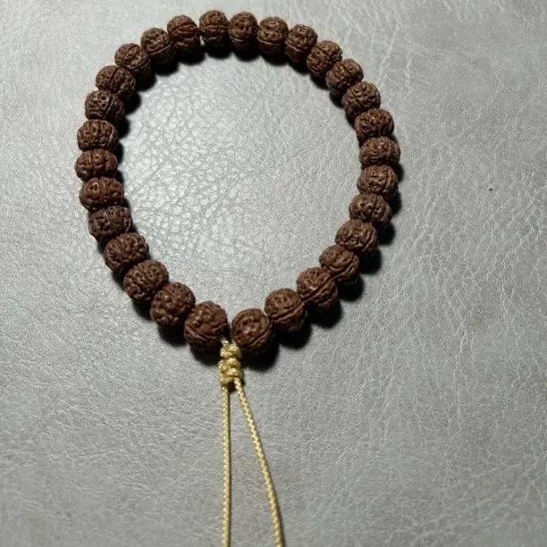 单圈孔道黄头货老树王小金刚菩提手串文玩好【性价比无敌】