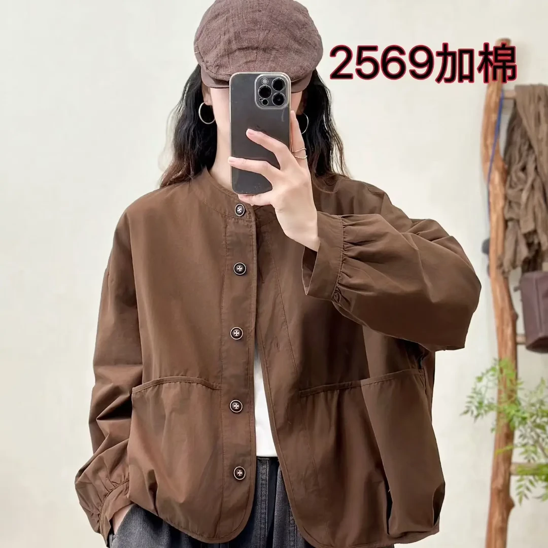 冬季短款棉单排扣短外套百搭显瘦上衣时尚棉服