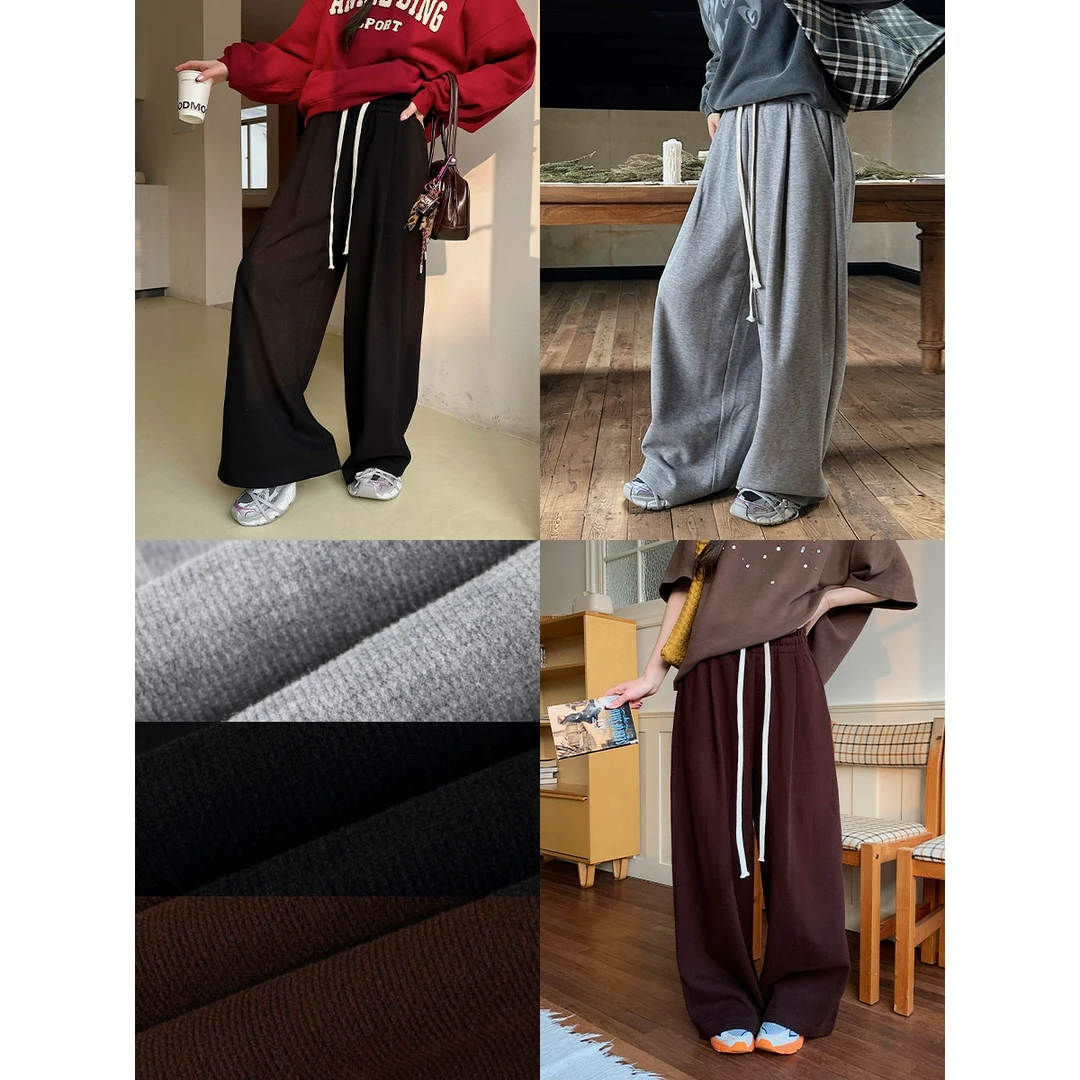 REREK设计师品牌抽绳直筒卫裤DSC买手店R25A12203006