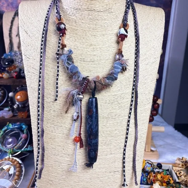 diy手工编绳项链~废土风~复古风