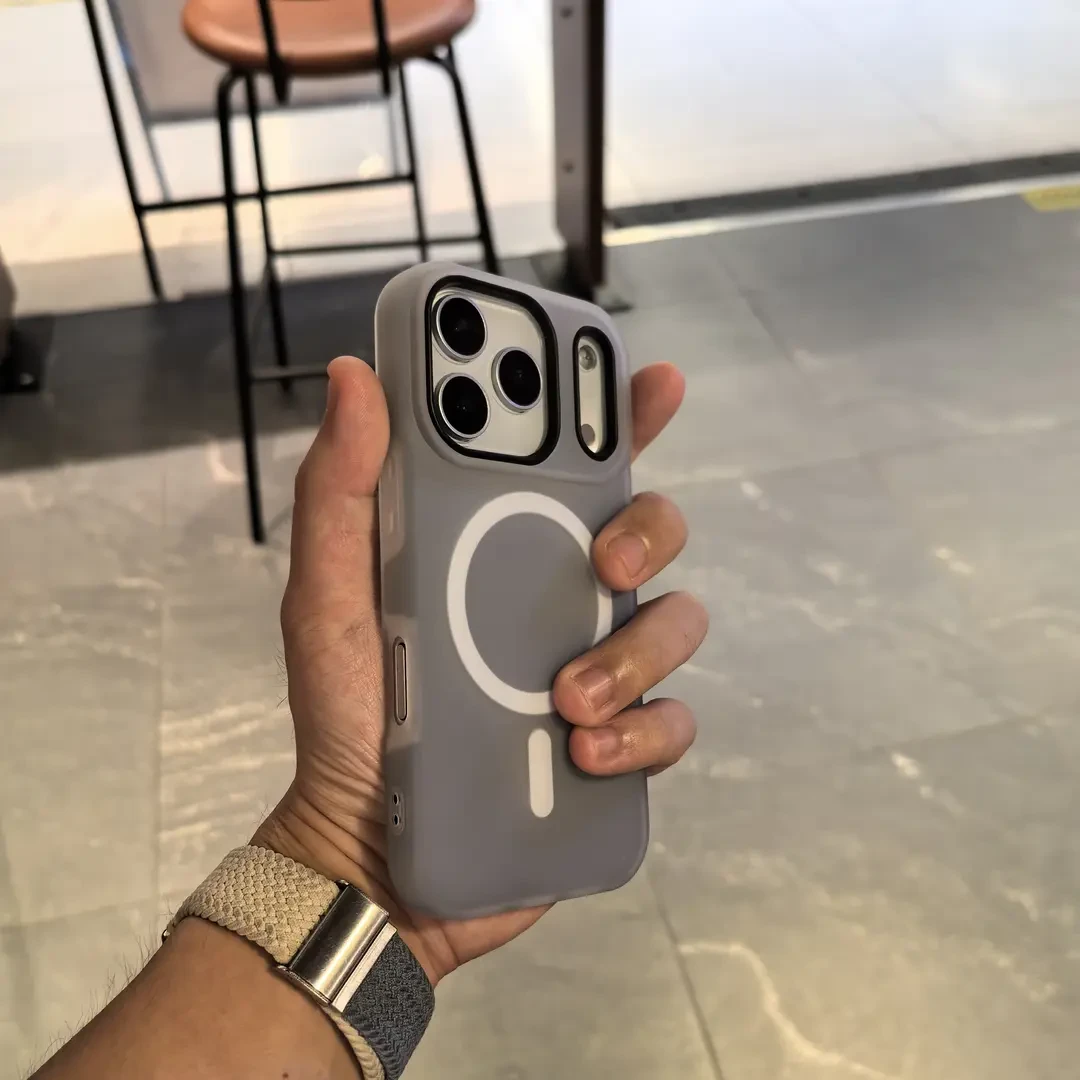 高级肤感果冻磁吸适用苹果17/16promax手机壳15/二合一14/13/12