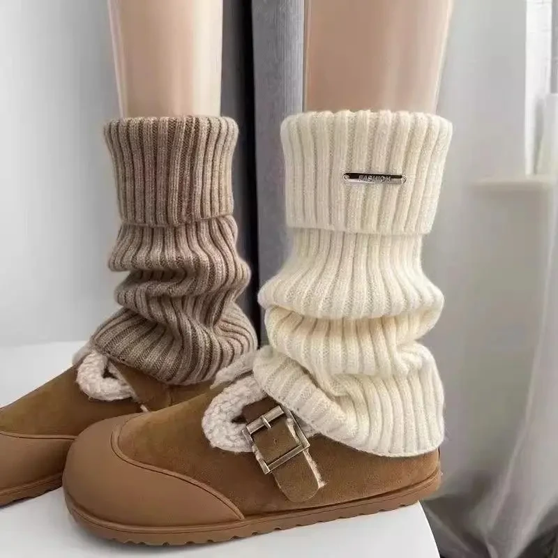 堆堆袜套辣妹小腿袜子2025新款秋冬少女jk时尚百搭保暖慷懒设计感