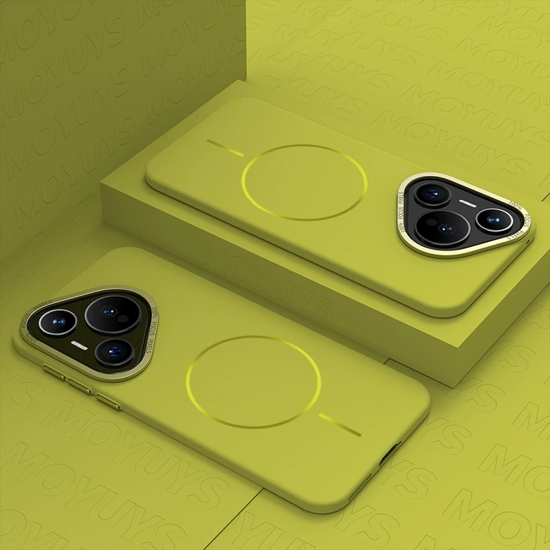 适用华为pura70手机壳80pro时尚情侣ultra散热pro+磁吸简约防摔薄