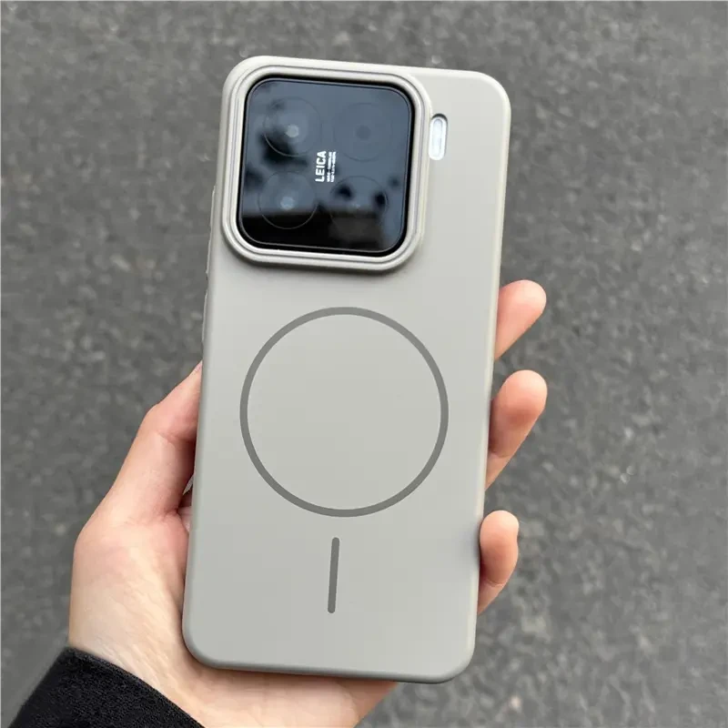 适用于小米15手机壳Magsafe磁吸小米15pro全包硬壳14ultra/13简约