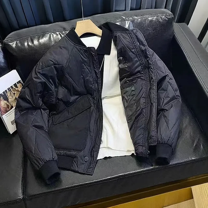 棉袄棉服男士2024新款韩版潮休闲加厚短款秋冬保暖夹克冬季立领