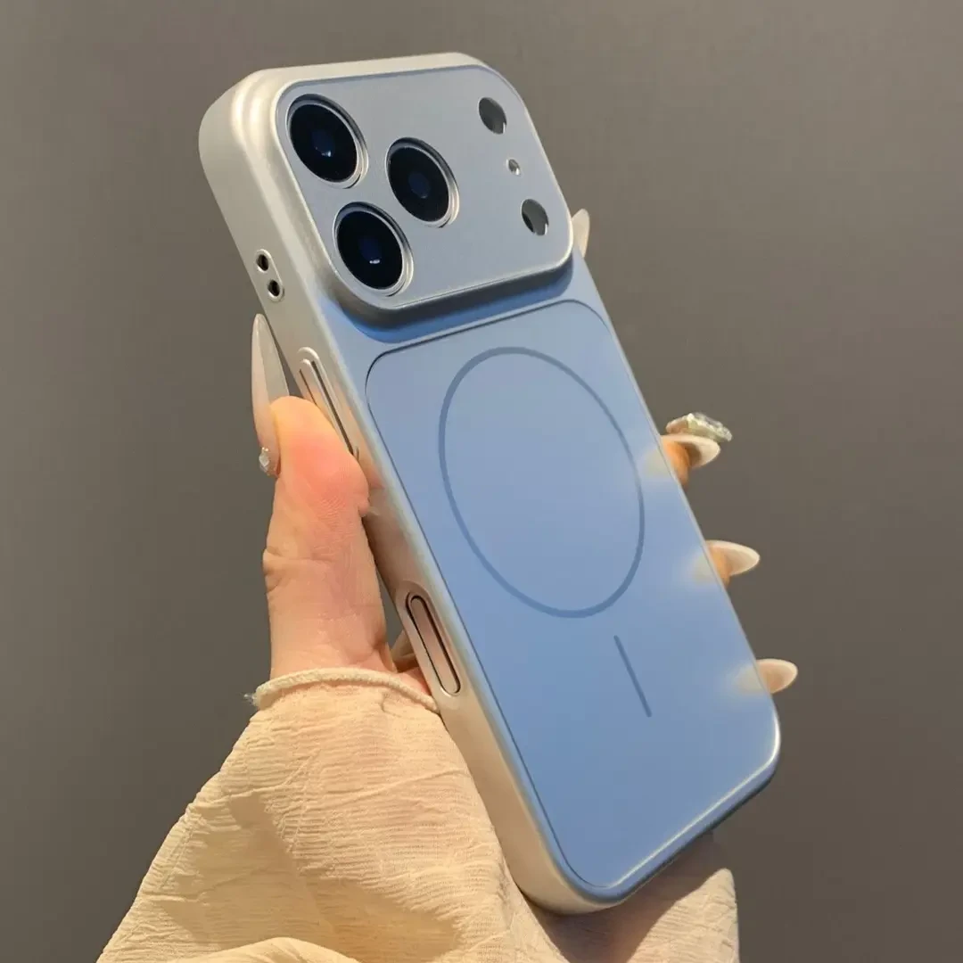 苹果17promax手机壳iPhone16个性15全包14Magsafe磁吸磨砂13Air