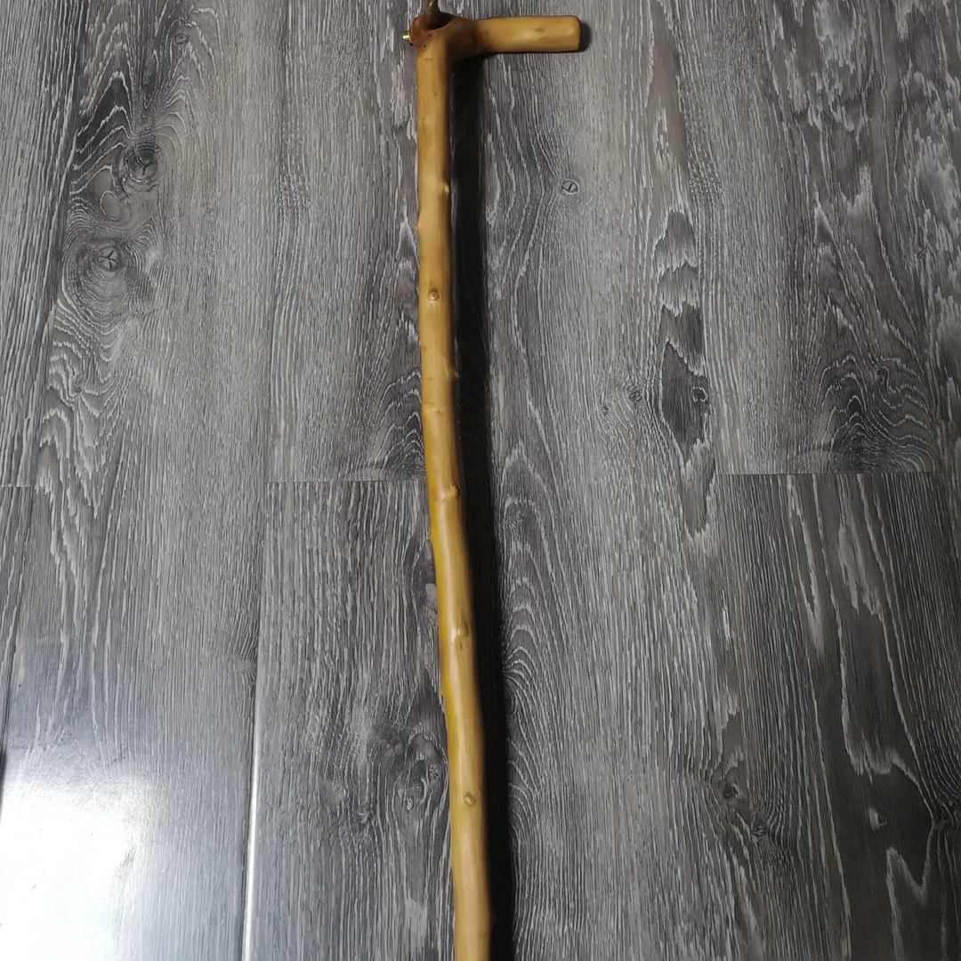 138号纯手工制作对节木拐杖