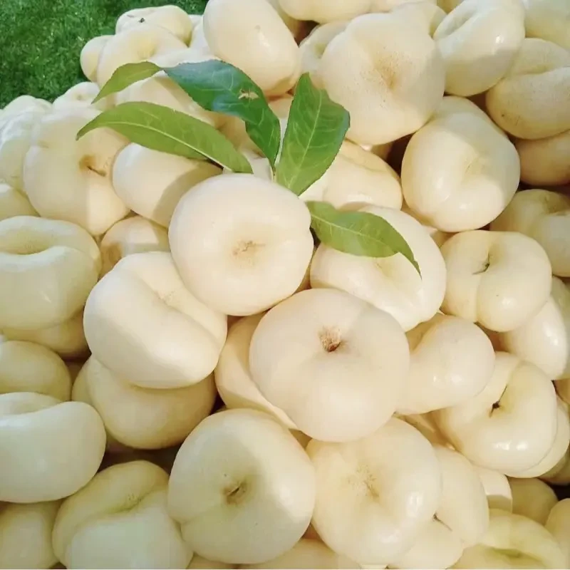 【顺丰包邮】蒙阴奶油蟠桃天然应季新鲜香甜老树重量精选脆甜多汁