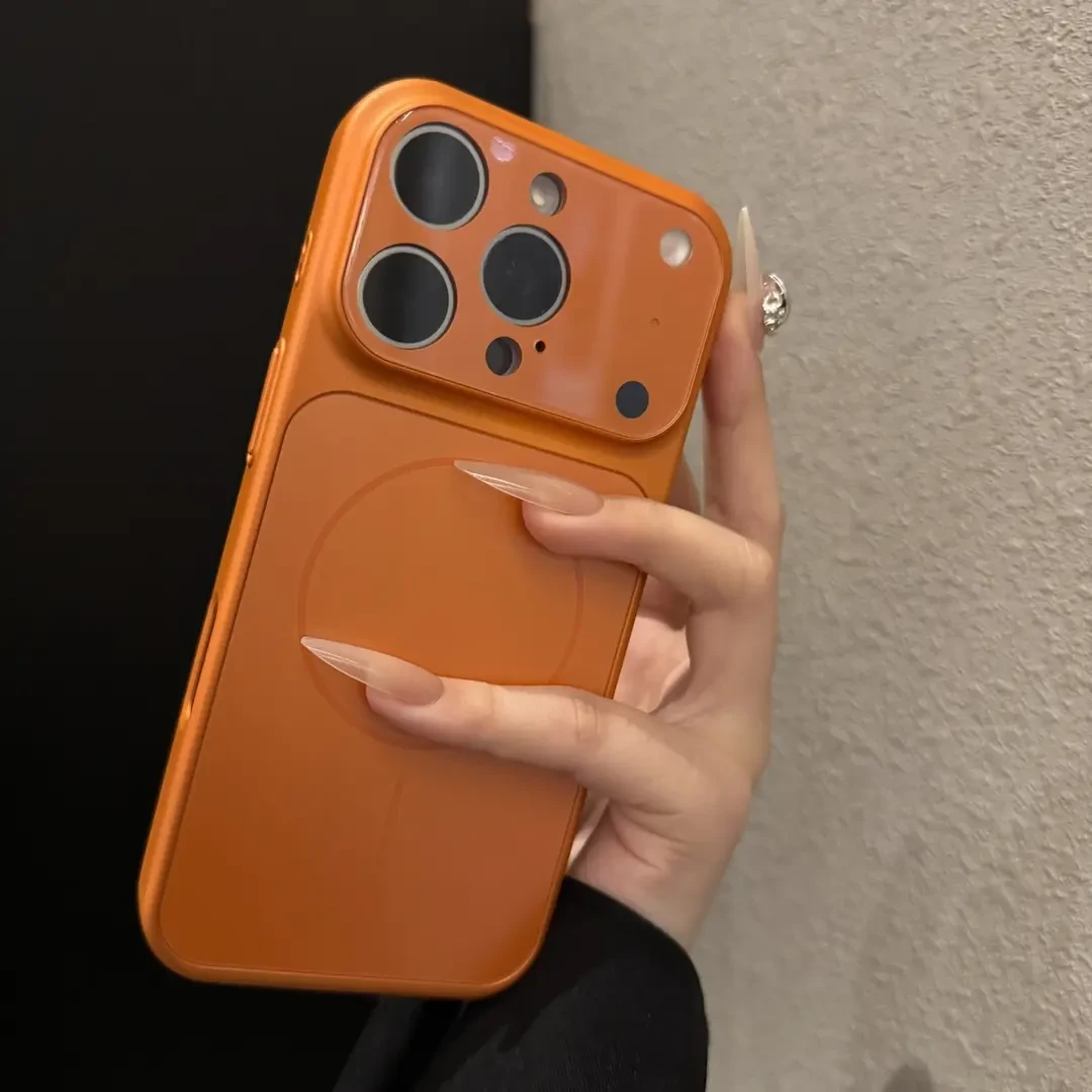 高级新款磁吸适用17promax手机壳网红iPhone16个性15气质14女