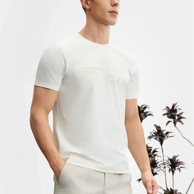 Fila/斐乐男士春夏款【运动休闲短袖】弹力百搭健身衣A11M527123F