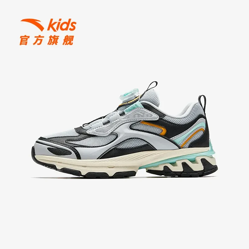 安踏儿童休闲鞋2025新款防滑耐磨青少年复古男童运动鞋/312538811
