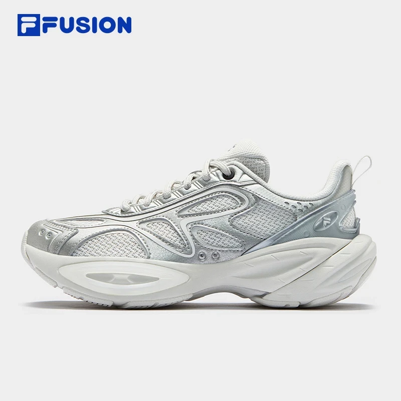 FILA斐乐潮牌2025女鞋未来潮鞋时尚舒适弹力流光风