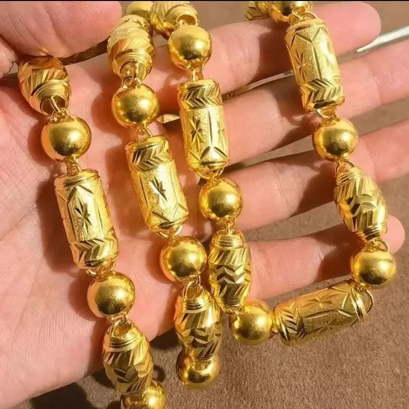 合金项链 合金项链 【孟加拉赤金】全家福项链2025新款潮流时尚高仿