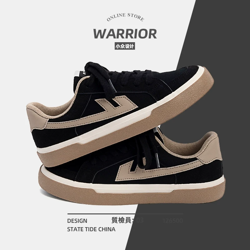 回力帆布鞋男款2025新款男鞋黑色运动男士休闲鞋情侣百搭厚底板鞋