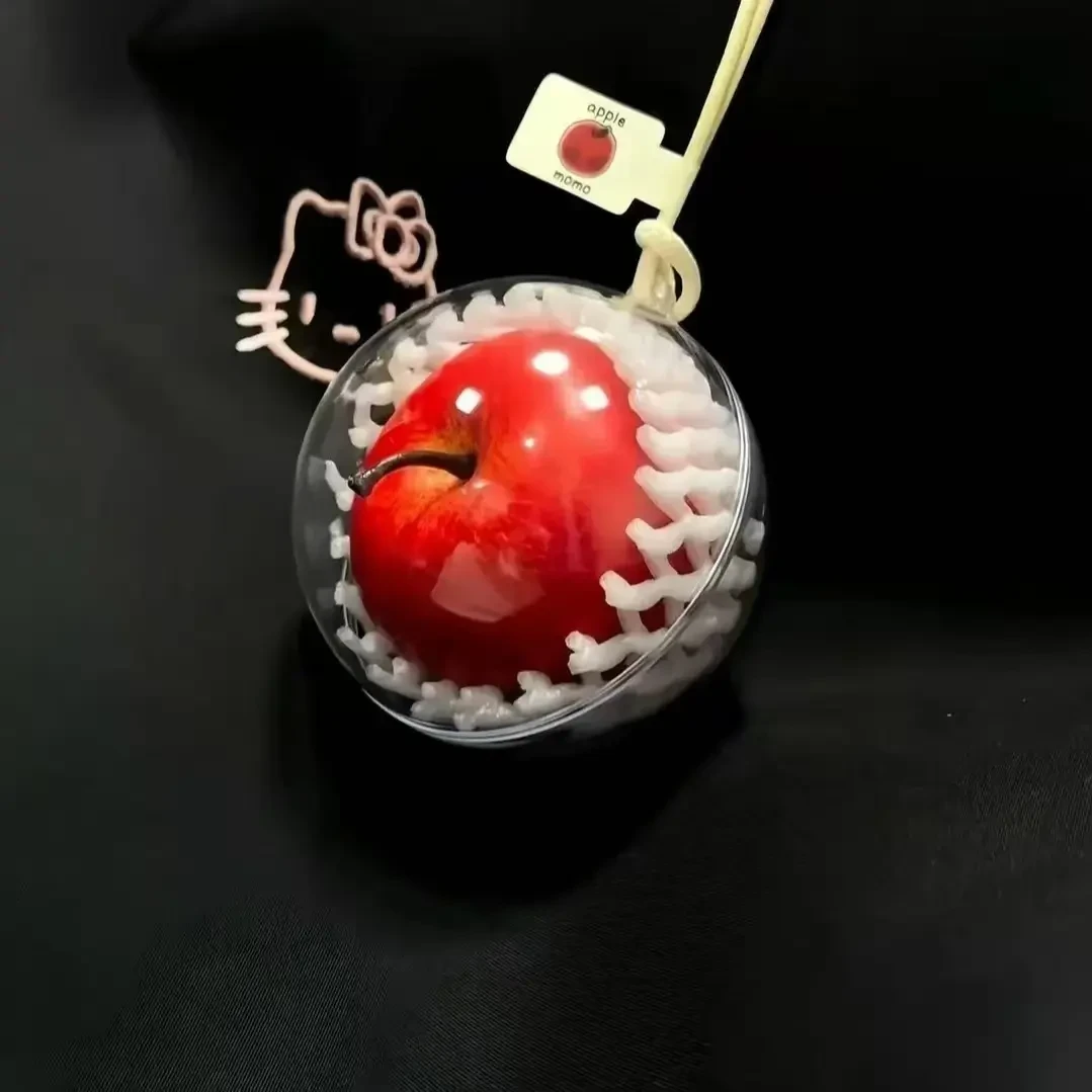 【苹安】创意一颗红苹果挂件仿真红苹果汽车装饰挂件挂饰平安夜礼物