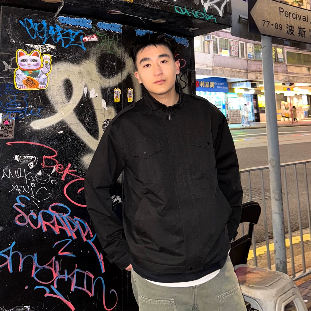 SANBAI 叁佰【战术夹克】战术执勤工装休闲宽松夹克