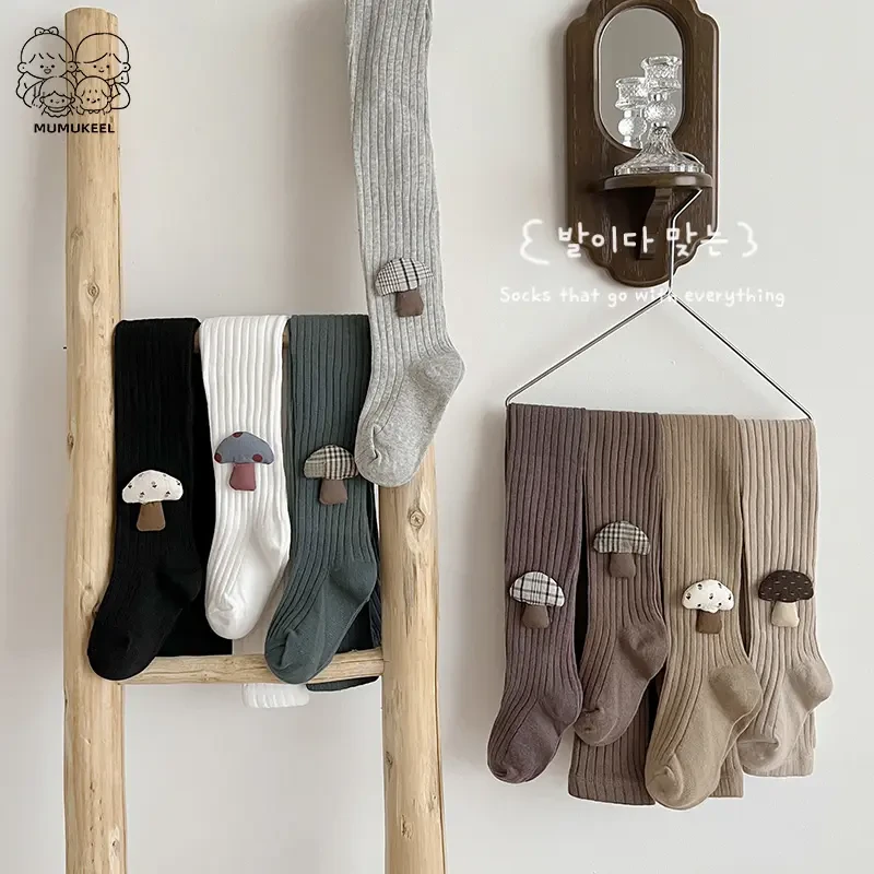 女童连裤袜春秋款白色百搭外穿儿童打底裤