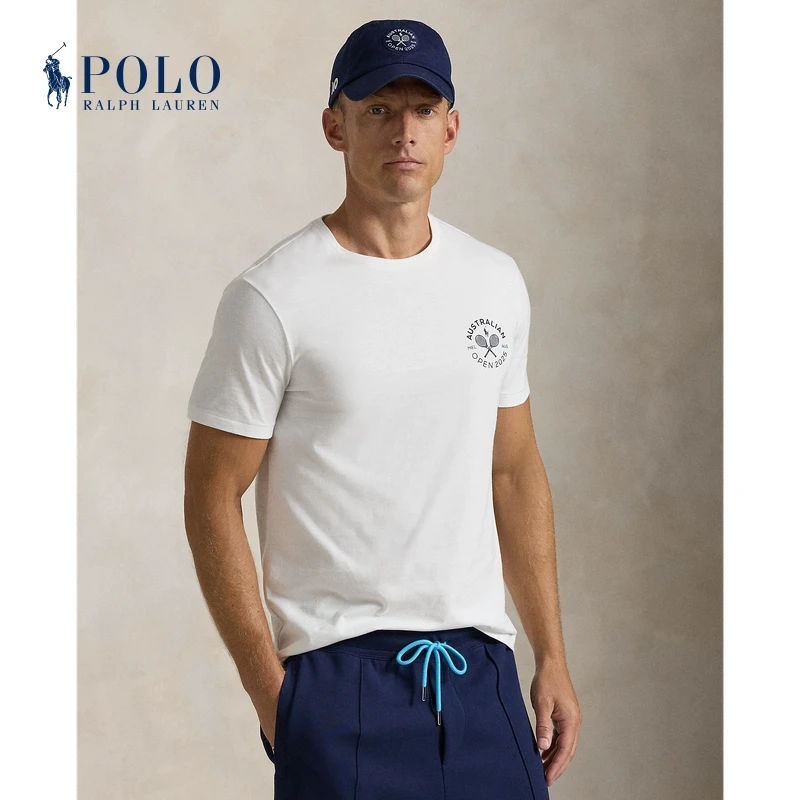 Ralph Lauren拉夫劳伦男装 澳大利亚网球公开赛棉T恤710960349
