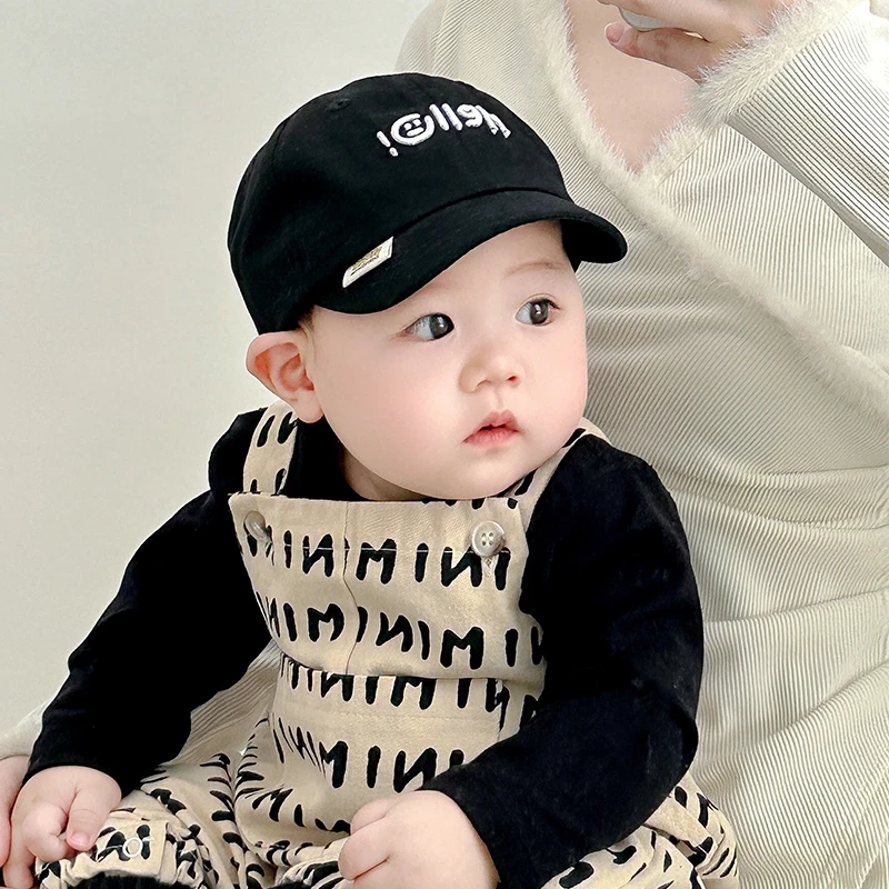 婴儿帽子春秋薄款夏季男宝宝鸭舌帽遮阳帽可爱婴幼儿防晒棒球帽潮