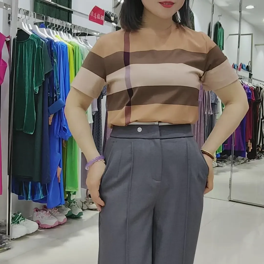 女士夏季棉体恤季