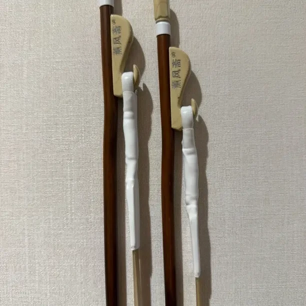 专业二胡琴弓 老紫竹材质 内蒙原色白马尾➕公马尾演奏考级适用