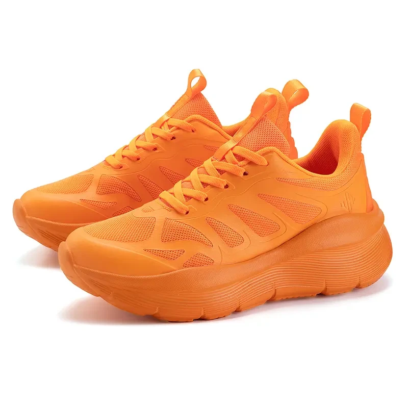 减震跑步鞋马拉松跑步网面减震软底运动鞋曳步舞蹈鞋男女同款爆款
