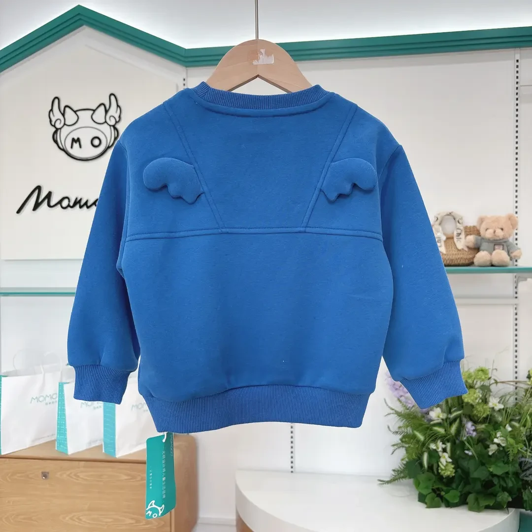 MOMOCO玛米玛卡小翅膀男童25春秋圆领韩系多多兽卫衣77330232033