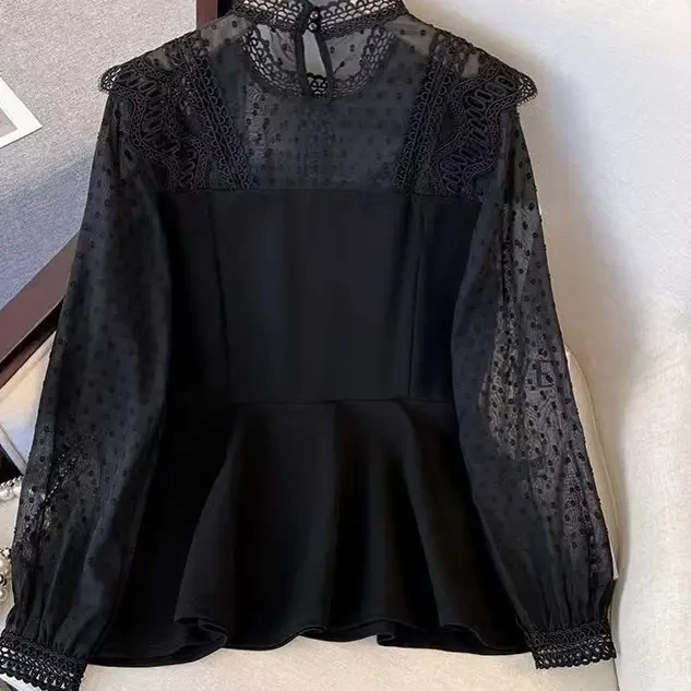 신상품韩国出口黑白衬衫A89