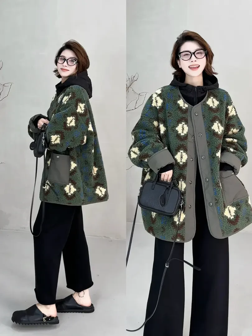 2025春秋【那不勒斯湾】极简风显瘦百搭撞色外套 2509C6184