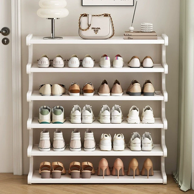多功能鞋架置物架一体家门口多层小型窄款鞋柜防尘结实租房收纳架