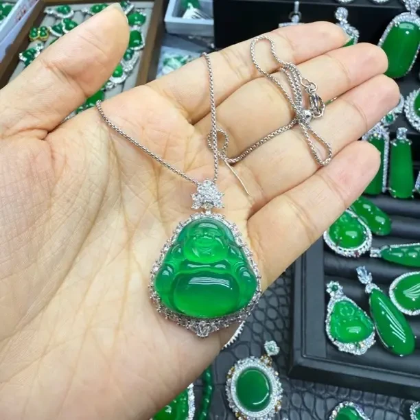 天然玉髓毛衣链锁骨链