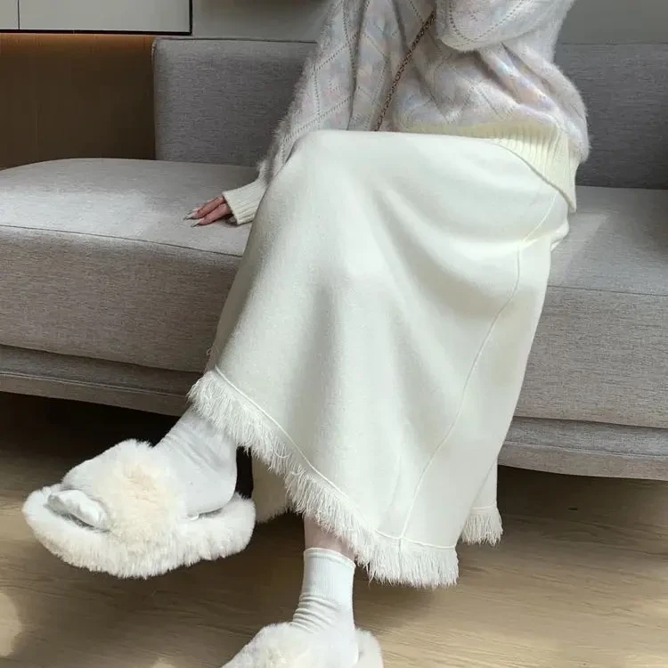 601-650秋冬针织毛衣半身裙鱼尾裙百褶裙A字半身裙