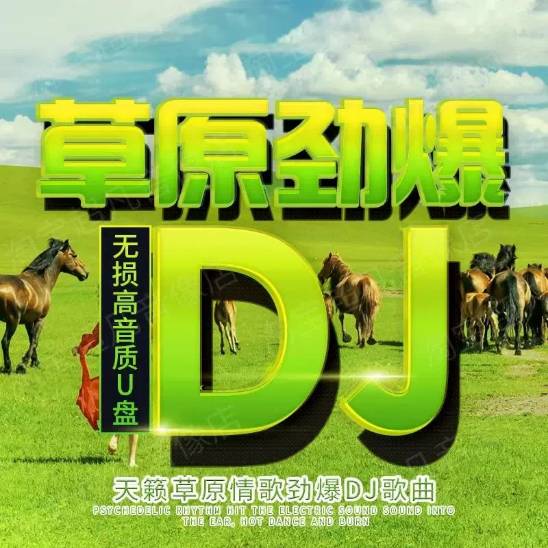 汽车载U盘dj草原歌曲高音质天籁情歌民歌蒙古公路旅行车用优盘mp3