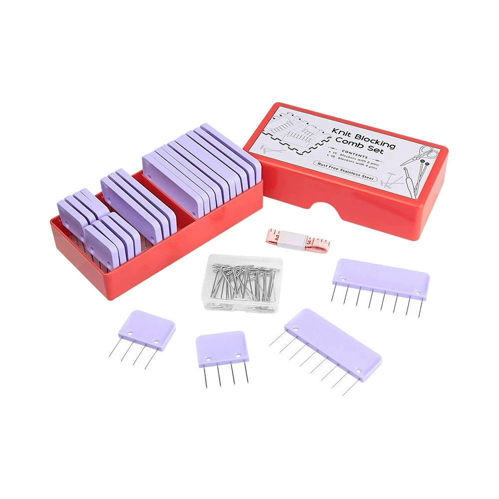 披肩毛衣定型排针编织定型针毛衣围巾固定针定型器编织工具