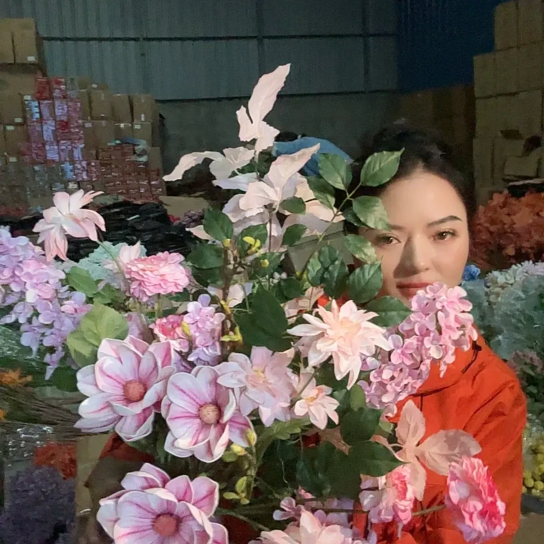 造型适合家装粉色系仿真花