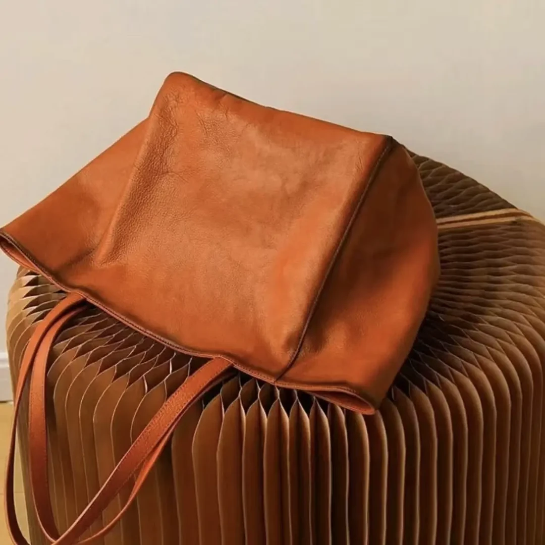 文艺复古休闲单肩包超大包超大容量托特包女士包包大包3066