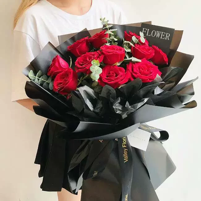 【情真意切】11朵红玫瑰花生日鲜花送爱人恋人老婆花店送花上门