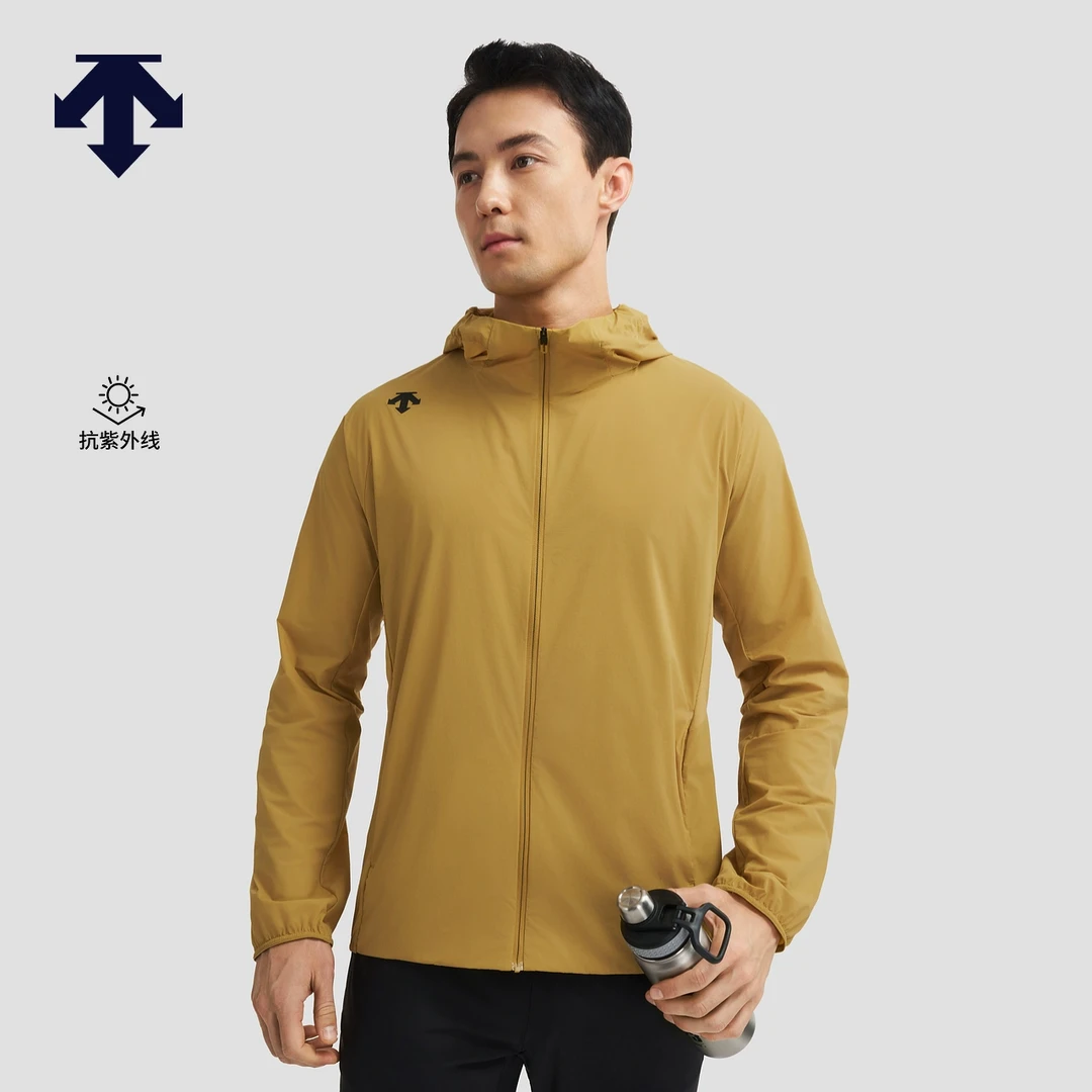 DESCENTE迪桑特TRAINING综训运动男士防晒外套梭织上衣D5231TWB59