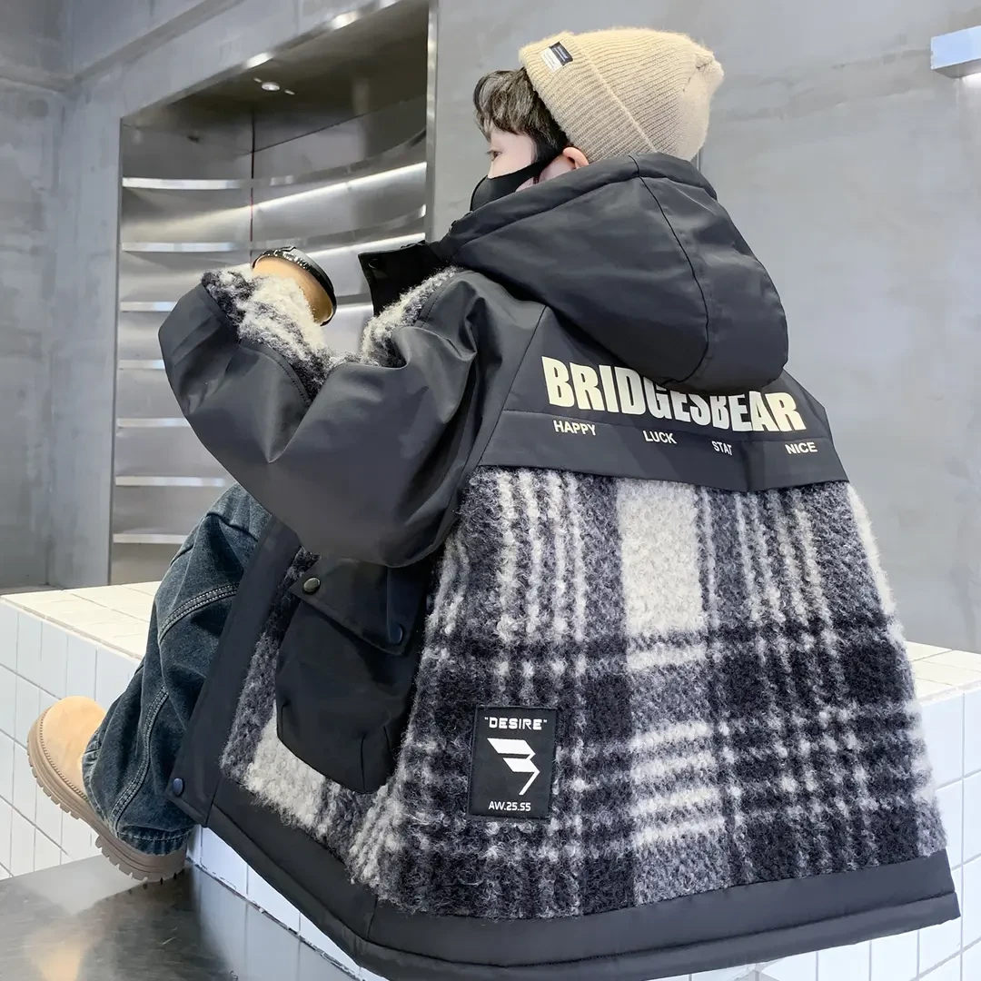 儿童装男童冬装加绒外套2026新款中大童秋冬款加厚冬季男孩毛毛衣