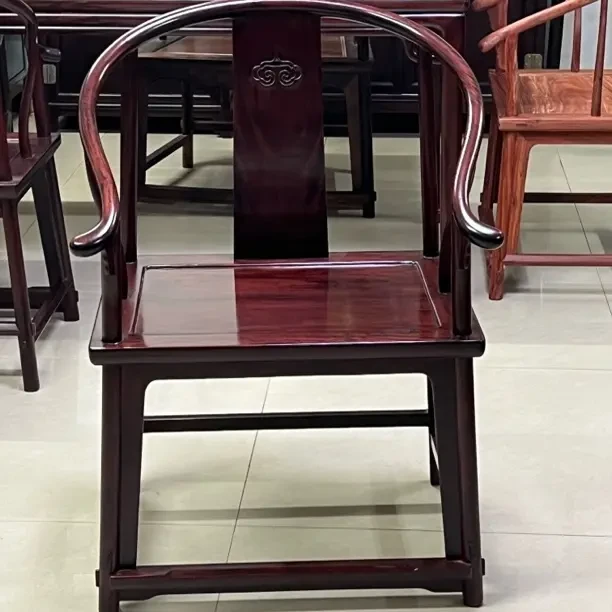 圈椅明式太师椅围椅全榫卯皇宫椅红木家具