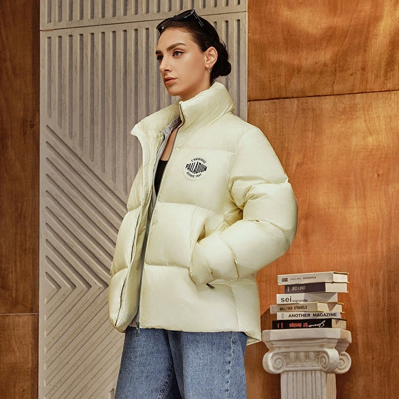 【明星同款次有引力】PALLADIUM帕拉丁保暖宽松短款羽绒服109179